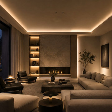 lighting design for private house