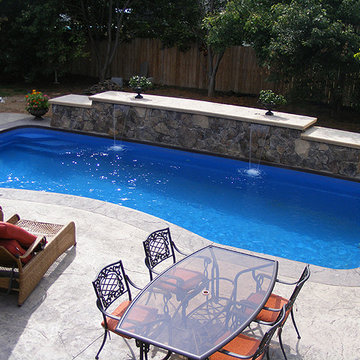 Pools with Water Features