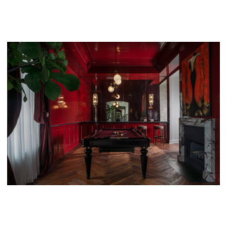 Dressed to Impress Transitional Family Room New Orleans by