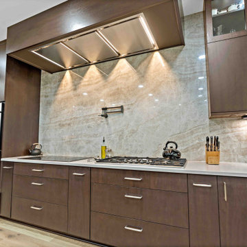 Incredibly Unique & Contemporary Ashburn Kitchen & Addition