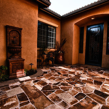 Tuscan Courtyard