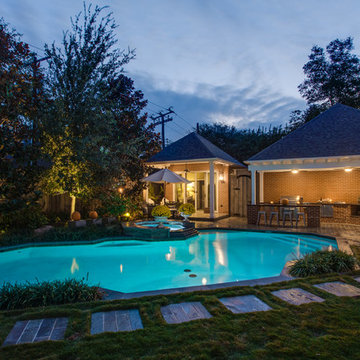 Enduring Springs - Pool Landscape and Design - Dallas, TX