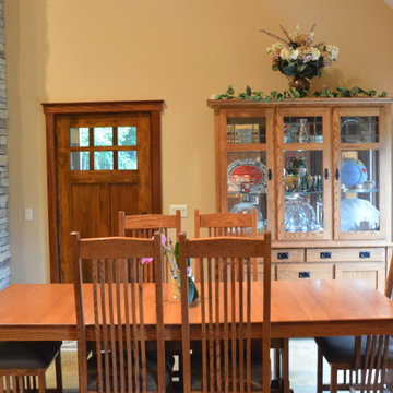 Solid cherry doors