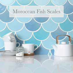 Moroccan Fish Scale Collection - Wall And Floor Tile