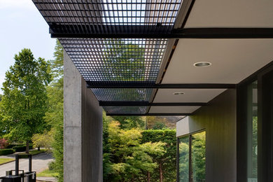 Inspiration for a modern patio remodel in Seattle