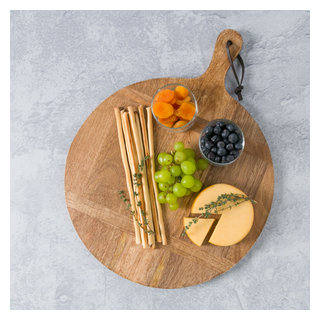 Lipper International Teak Oversized Cutting/Serving Board