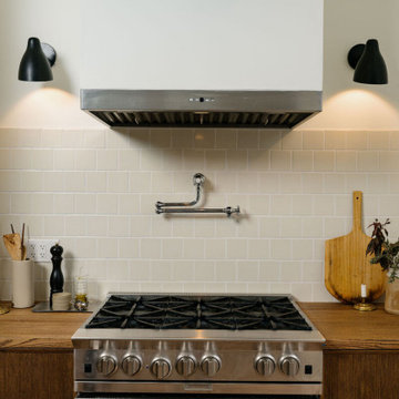 4x4 Magnolia Kitchen Backsplash