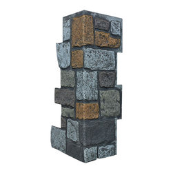 156-FIELDSTONE CORNER 11" W &times; 30 &frac12;" H - Wall Panels