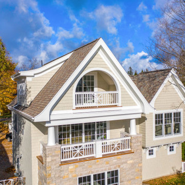 Round Lake Carriage House | Traditional Shingle Cottage