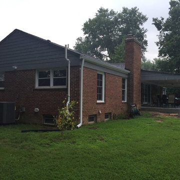 LP SmartSide 8" Lap Siding - Pelican Gray/White - Creve Coeur, MO