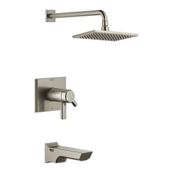 Pivotal&trade; Bath Collection: T17T499-SS-B1 - Tub And Shower Faucet Sets