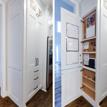 Limed Oak Island Kitchen