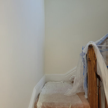 floor and stairway rehab in historical home