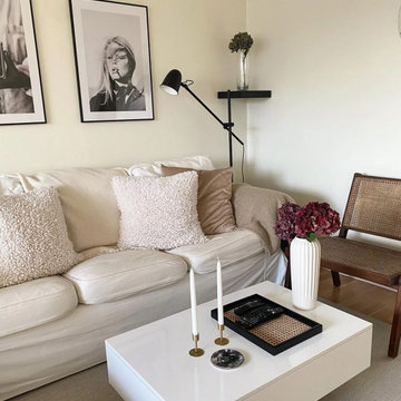 vidaXL Coffee Table High Gloss White