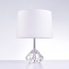 Pasargad Home Tortona Collection Metal and Crystal Table Lamp Lights