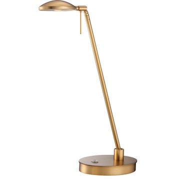 George Kovacs P4336-248 LED Honey Gold Jelly Bean Desk Lamp