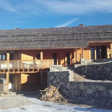 Construction d'un chalet individuelle