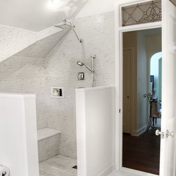 Master Bath in White