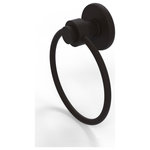 Allied Brass - Mercury Towel Ring, Oil Rubbed Bronze - The contemporary motif from this elegant collection has timeless appeal. Towel ring is constructed of solid brass and is an ideal six inches in diameter. It is ideal for displaying your favorite decorative towels or for providing the space for daily use.