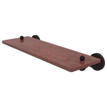 Waverly Place 16" Solid Wood Shelf, Oil Rubbed Bronze