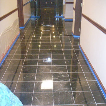 Hallway Floor Restoration