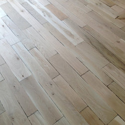 Custom Hand Beveled Rustic White Oak Flooring - Hardwood Flooring