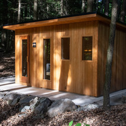 Backyard Oasis with an Outdoor Sauna - Saunas