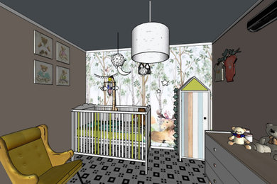 Aménagement et décoration d'une chambre d'enfant 9 m2