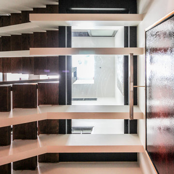 Project #68 | Ultra-Modern Staircase with Glass Landings