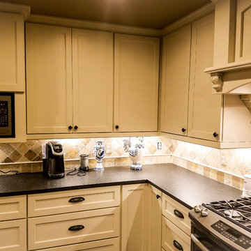 Mequon Kitchen, Fireplace, Dining room and Bathroom