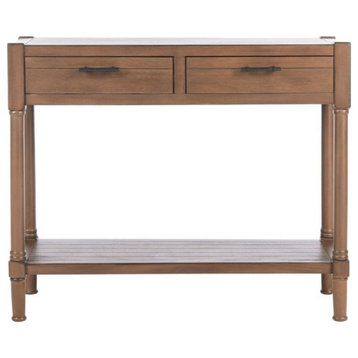 Lane 2 Drawer Console Table Brown