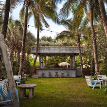 outdoor bar or kitchen