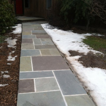 bluestone walkway