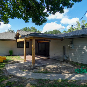 Massive Patio cover and Re-side