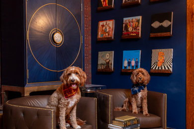 Example of a classic living room design in DC Metro