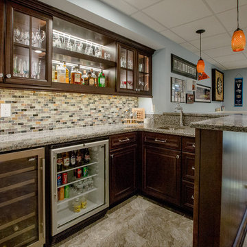 Family Game Day Basement in Lansdale, PA