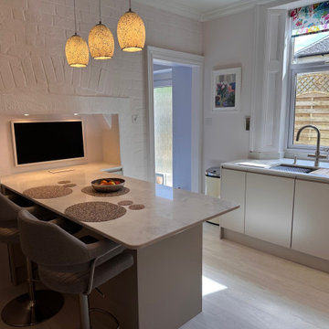 Contemporary Neutral Kitchen in Lanark