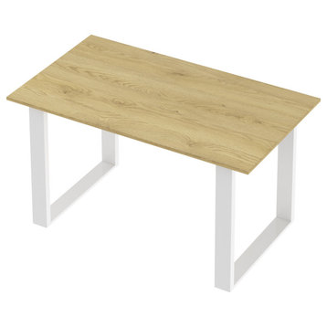 Venta Dining Table, Oak/White