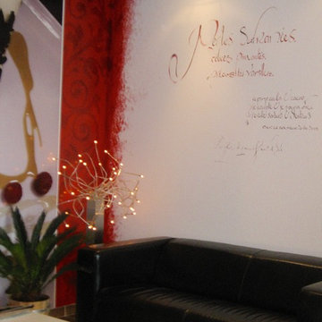 Déco salle de dégustation
