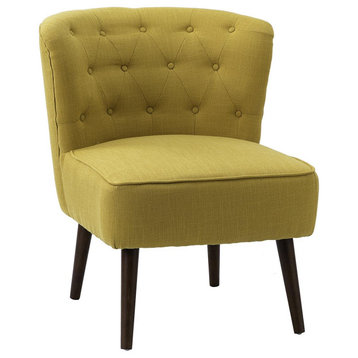 Caporaso Side Chair, Yellow
