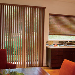 Levolor - Levolor Faux Wood Vertical Blinds: Visions - Vertical Blinds