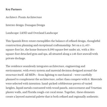 South Florida Business Journal Top 3 Finalist at the 2025 Structure Awards