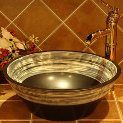 Antique Japanese art counter basin sink - Bathroom Sinks