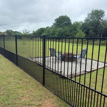 WROUGHT IRON FENCE - POTTSBORO, TX