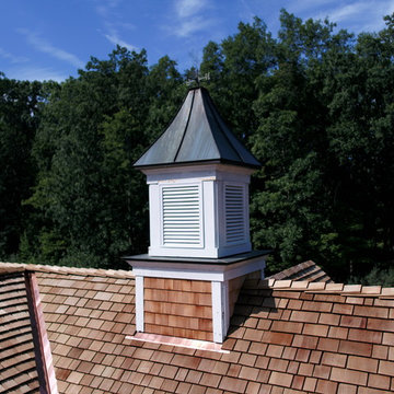 Bernardsville, NJ, Cedar Roof Installation on Residence and Pool House
