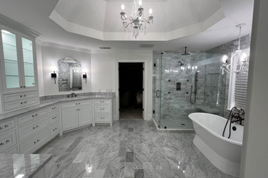 Example of a bathroom design in Atlanta