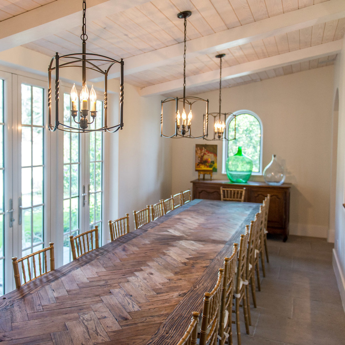 Hand Crafted Ceiling Beams