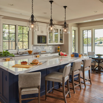 Great Room Integrates Kitchen & Living