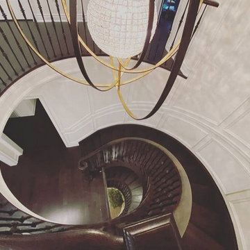Stairway Paneling Design