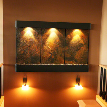 Wall Mounted Water Fountain For Stairway